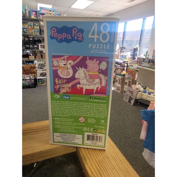 Peppa Pig Fairground Fun 48-Piece Puzzle For Ages 4+ Fun & Educational Gift For - Picture 3 of 4
